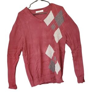 Old Navy Mens Sweater Large  Long Sleeve V Neck Knit Pullover